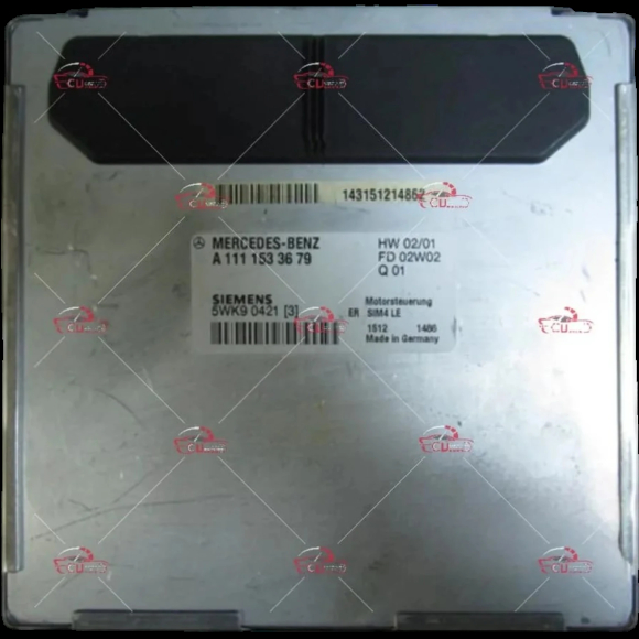 HỘP ĐIỀU KHIỂN ĐỘNG CƠ Ô TÔ ECU ECM MERSEDES-BENZ CLK230 2.3L
